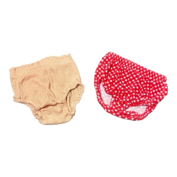 Baby Gear Other - Kids Bloomers 2-Pack — Red Gingham & Beige